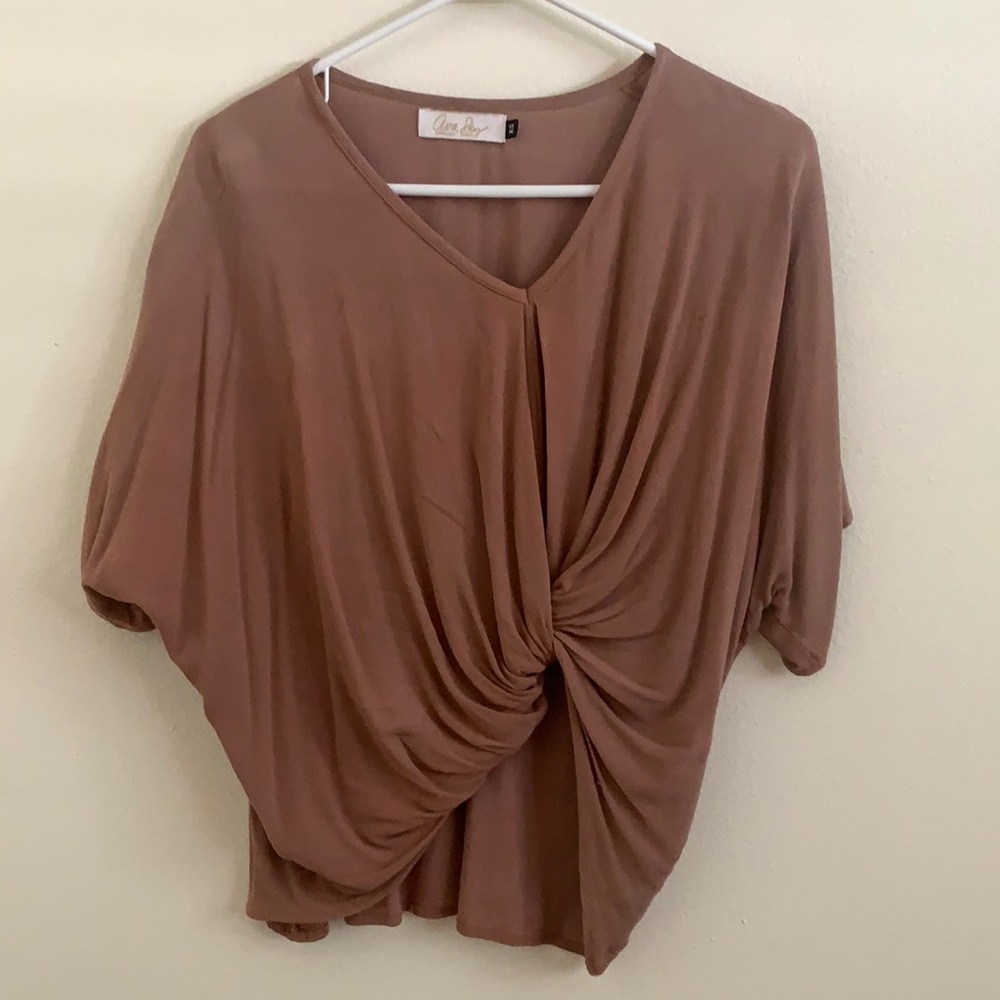 Ava sky wraped blouse